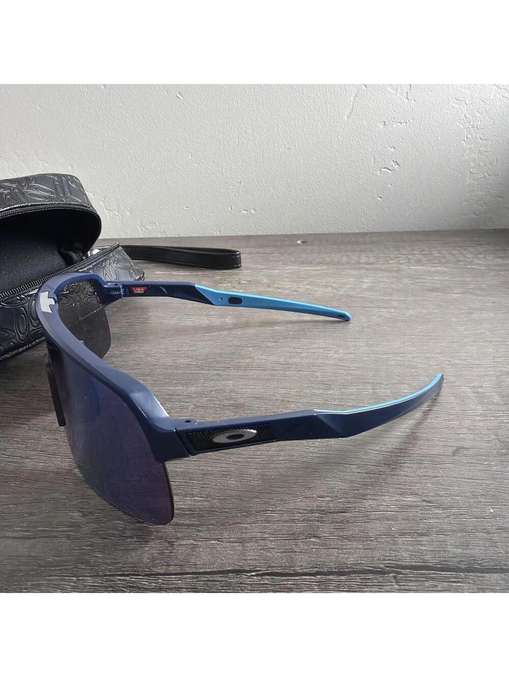 Oakley Sutro Lite Matte Navy/Prizm Sapphire Men's Sunglasses OO9463-0639 - Picture 3 of 6